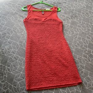 Charlotte Russe Burnt Orange Dress